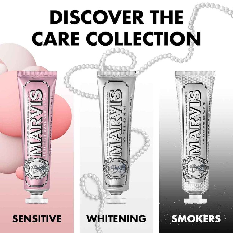 Marvis Whitening Mint Toothpaste for Smokers (3x85ml )