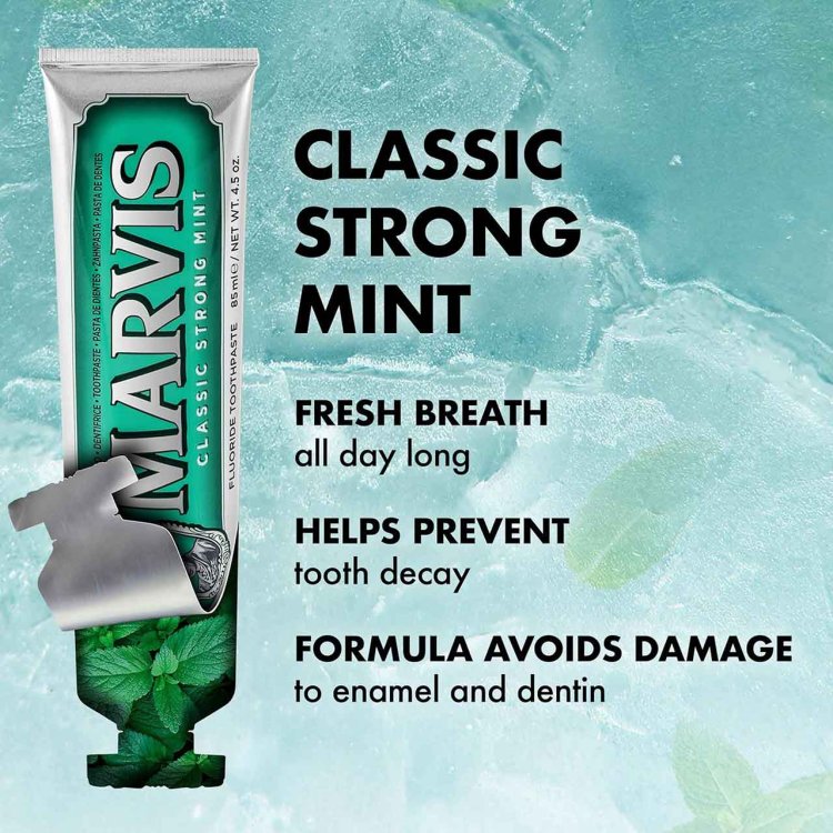 Marvis Classic Strong Mint Toothpaste 85ml