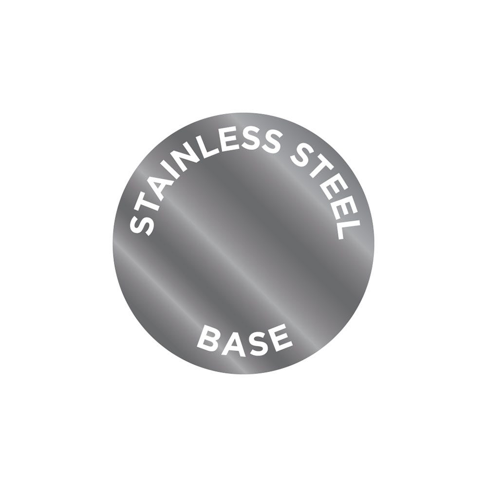 Russell Hobbs 19750 stainless steel base feature