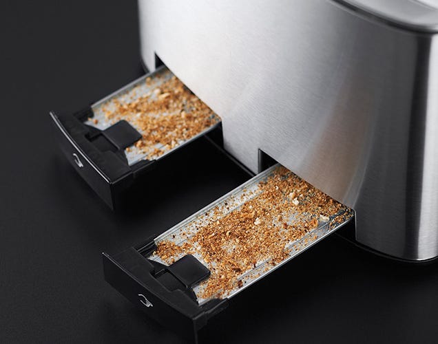 Russell Hobbs 20750 removable crumb trays