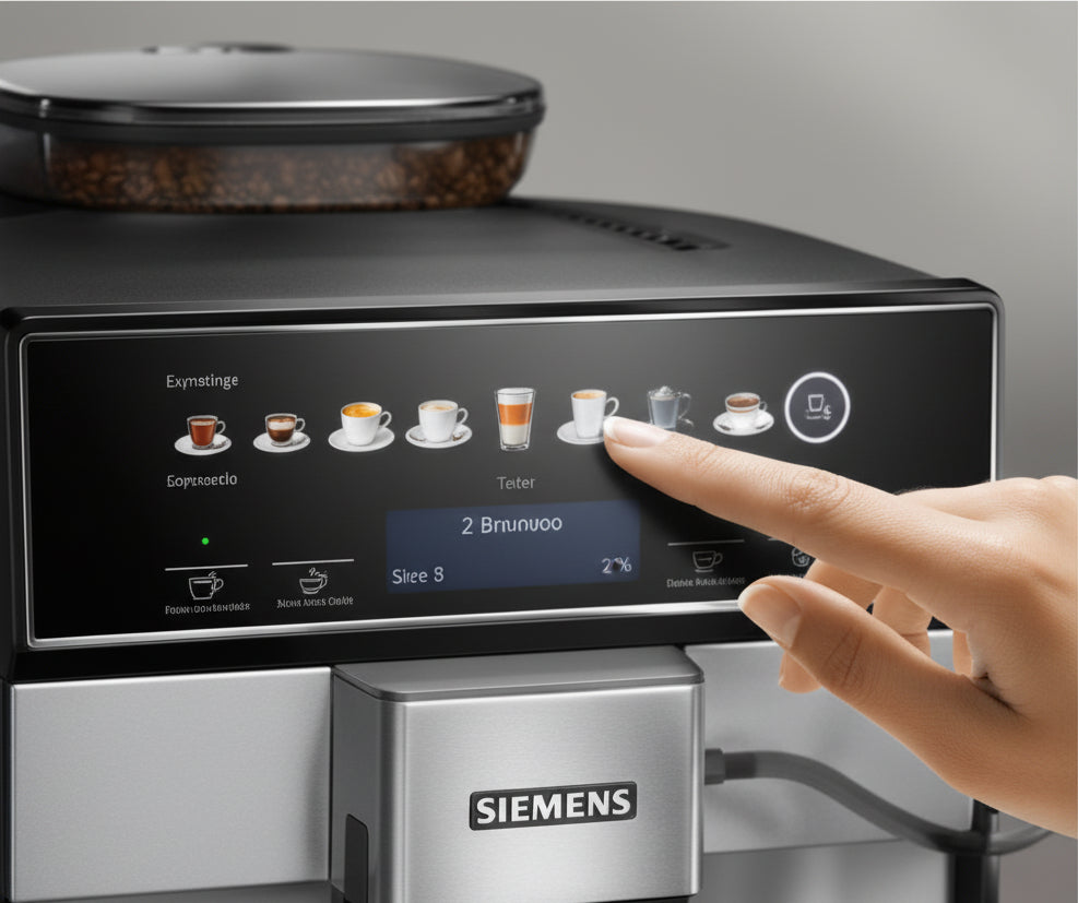 Siemens TE655203RW EQ.6 Plus s500 coffee machine additional view