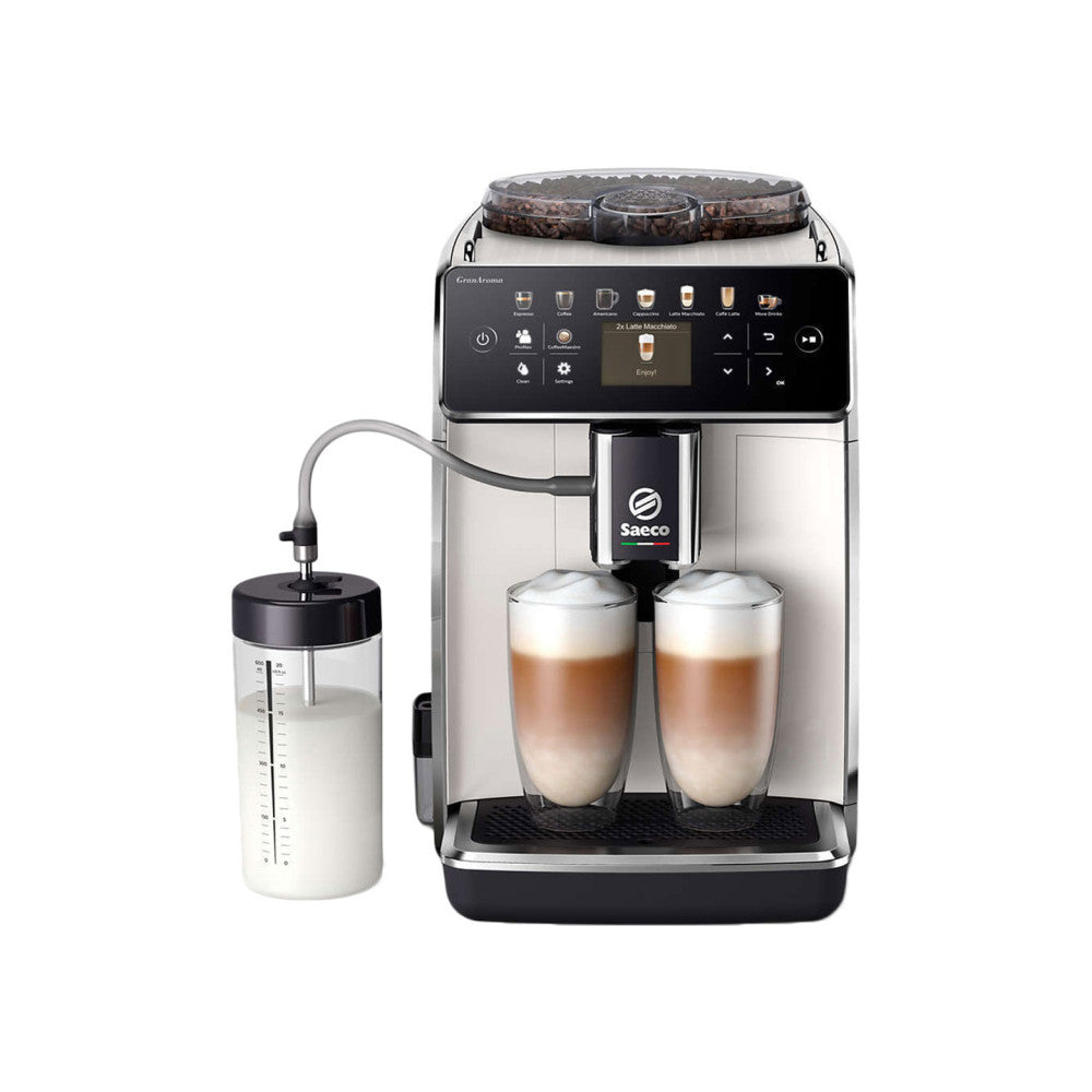 Saeco GranAroma SM6580/20 Bean to Cup Coffee Machine – White