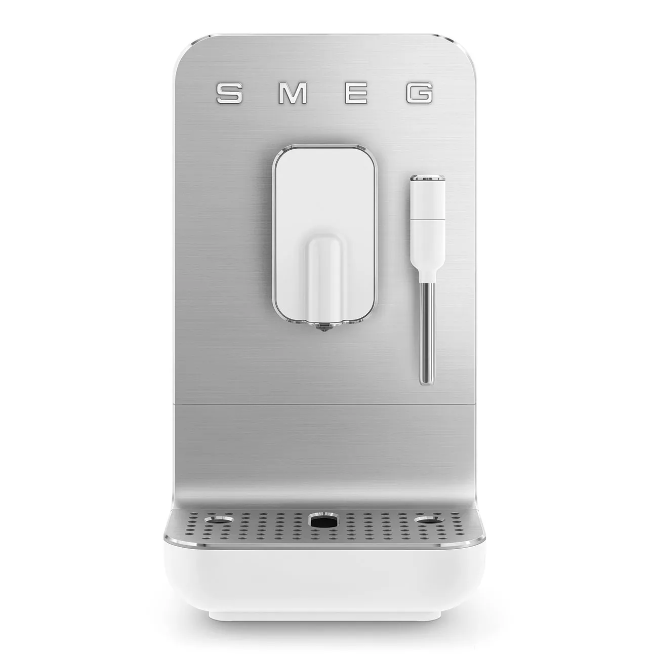 Smeg BCC12WHMUK Bean to Cup Coffee Machine with Milk Frother – Matte White