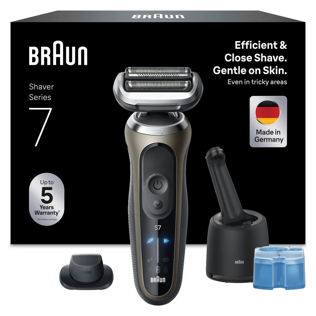 Braun Series 7 72-C7200cc Electric Shaver, SmartCare Center | Braun UK