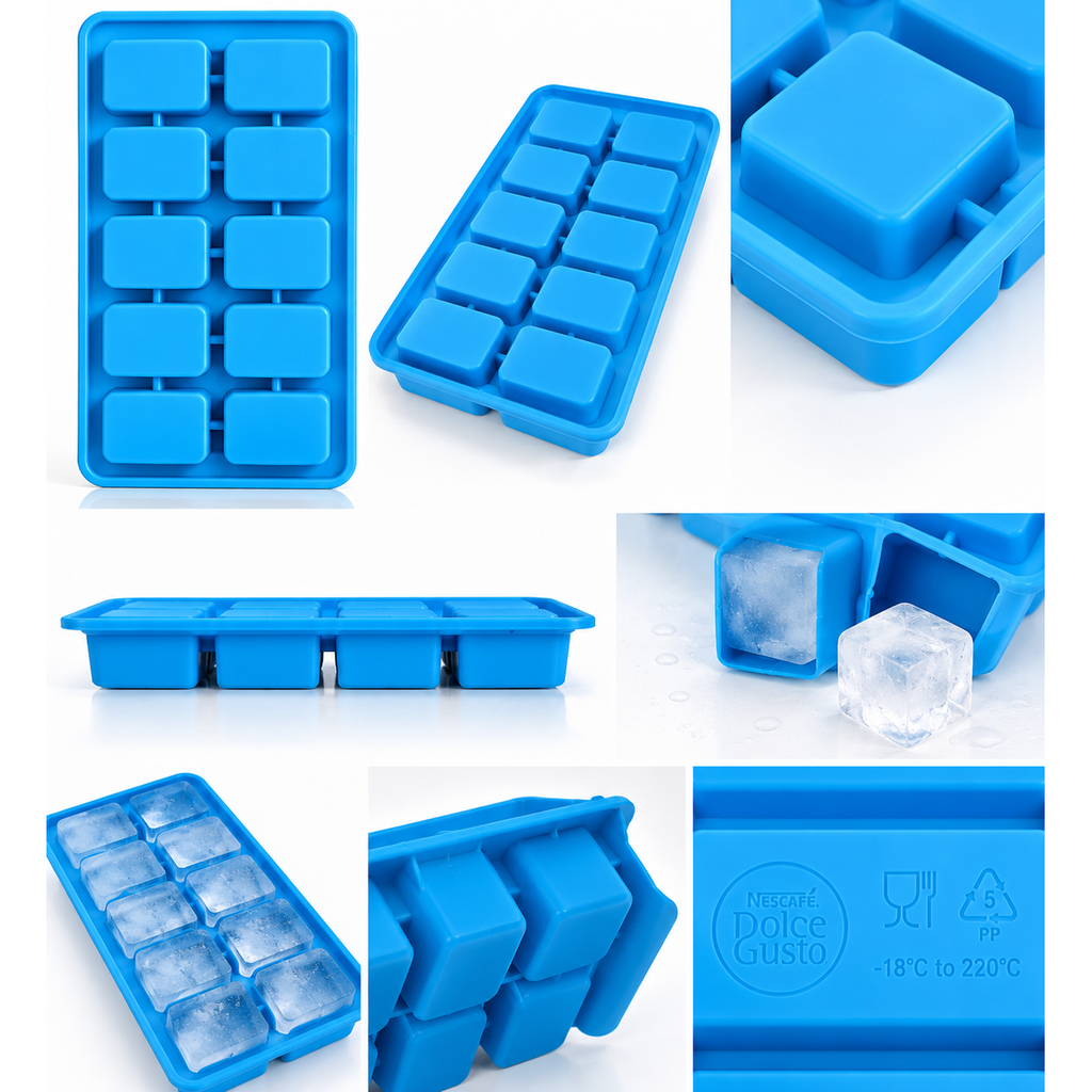Nescafé Dolce Gusto Silicone Ice Cube Tray Blue product view