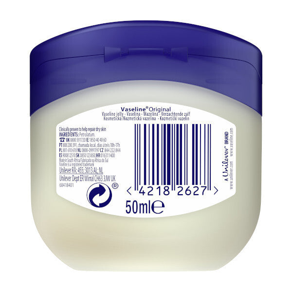 Vaseline petroleum jelly 50ml original
