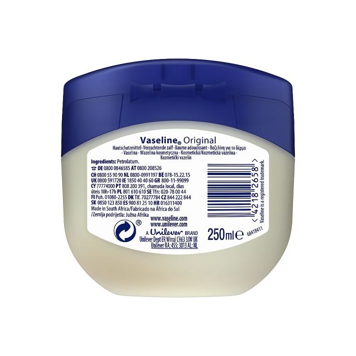 Vaseline petroleum jelly 250ml original