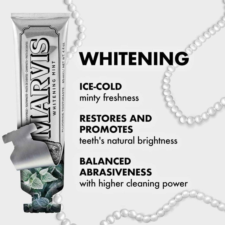 Marvis Whitening Mint Toothpaste (3x85ML)