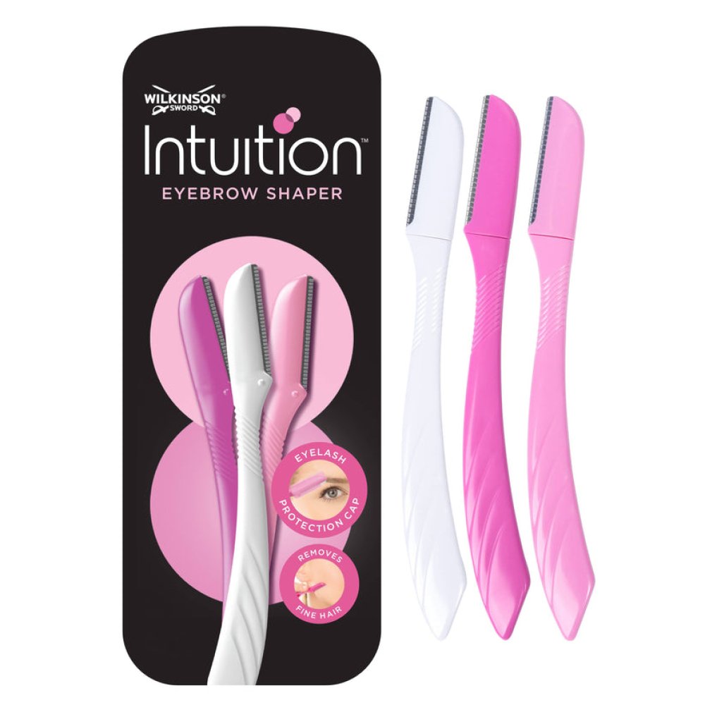 Wilkinson Sword Intuition Perfect Finish Eyebrow Styling Razors | UK