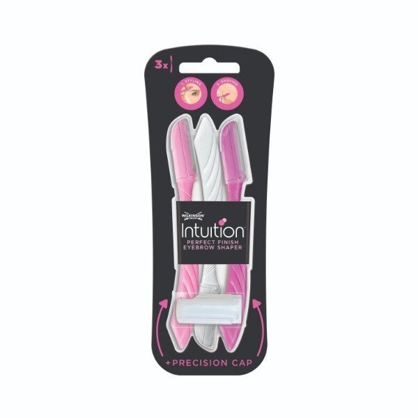 Wilkinson Sword Intuition Perfect Finish Eyebrow Styling Razors | UK