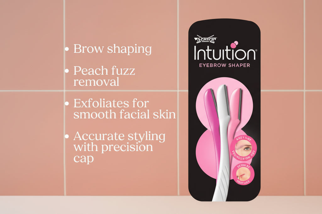 Wilkinson Sword Intuition Perfect Finish Eyebrow Styling Razors | UK