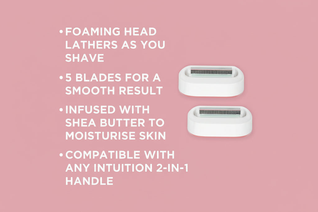 Wilkinson Sword Intuition 2in1 Ultra Moisture Razor Blades 3 Pack | UK